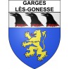 Garges-lès-Gonesse 95 ville Stickers blason autocollant adhésif
