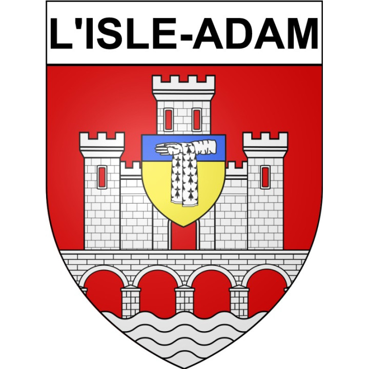 Stickers coat of arms Annecy adhesive sticker