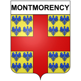 Montmorency 95 ville Stickers blason autocollant adhésif
