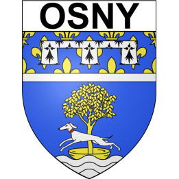 Osny 95 ville Stickers blason autocollant adhésif