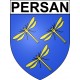 Persan 95 ville Stickers blason autocollant adhésif