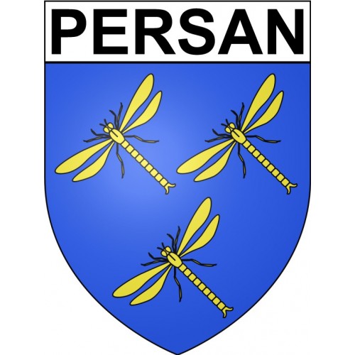 Persan 95 ville Stickers blason autocollant adhésif