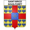 Saint-Brice-sous-Forêt 95 ville Stickers blason autocollant adhésif