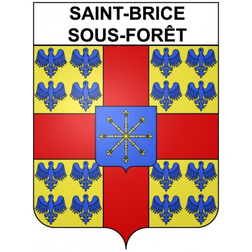 Pegatinas escudo de armas de Annecy adhesivo de la etiqueta engomada