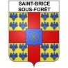 Saint-Brice-sous-Forêt 95 ville Stickers blason autocollant adhésif