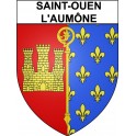 Saint-Ouen-l'Aumône 95 ville Stickers blason autocollant adhésif