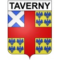 Pegatinas escudo de armas de Annecy adhesivo de la etiqueta engomada