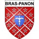 Bras-Panon 97 ville Stickers blason autocollant adhésif