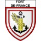 Pegatinas escudo de armas de Annecy adhesivo de la etiqueta engomada