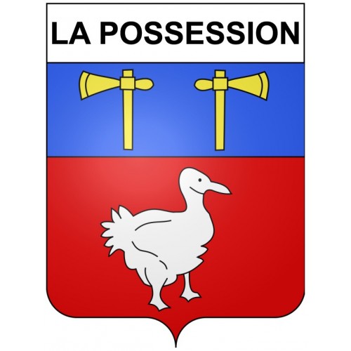 Pegatinas escudo de armas de Annecy adhesivo de la etiqueta engomada