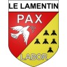 Le Lamentin 97 ville Stickers blason autocollant adhésif