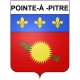 Pegatinas escudo de armas de Annecy adhesivo de la etiqueta engomada