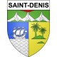 Pegatinas escudo de armas de Annecy adhesivo de la etiqueta engomada