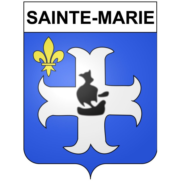 Stickers coat of arms Annecy adhesive sticker