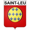 Saint-Leu 97 ville Stickers blason autocollant adhésif