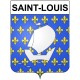 Saint-Louis 97 ville Stickers blason autocollant adhésif