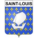 Pegatinas escudo de armas de Annecy adhesivo de la etiqueta engomada