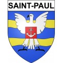 Saint-Paul 97 ville Stickers blason autocollant adhésif