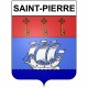 Saint-Pierre Sticker wappen, gelsenkirchen, augsburg, klebender aufkleber
