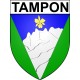 Stickers coat of arms Tampon adhesive sticker
