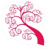 arbre fantaisie tree logo 9874 autocollant adhésif sticker