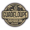 Guadeloupe logo 561 adhésif sticker