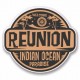 reunion rond IndiaOcean logo 652 autocollant adhésif sticker