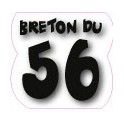 Breton Bu 398 autocollant adhésif sticker