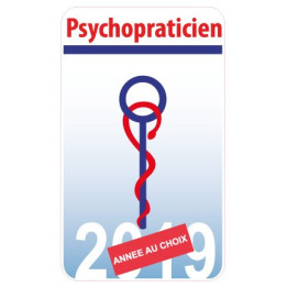 Psychopraticien année choix 3567 autocollant adhésif sticker