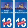 66 Cerdanya sticker adesivo piastra