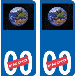 66 Cerdanya sticker sticker plate