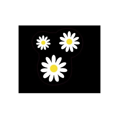 Flower fleur 8530 autocollant adhésif sticker