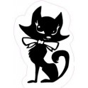 Cat chat 6356 autocollant adhésif sticker