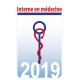interne medecine caducée 2019 autocollant adhésif sticker