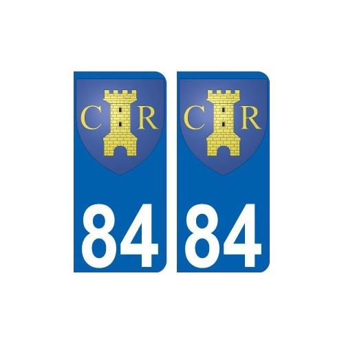 64 Pau sticker plate registration city