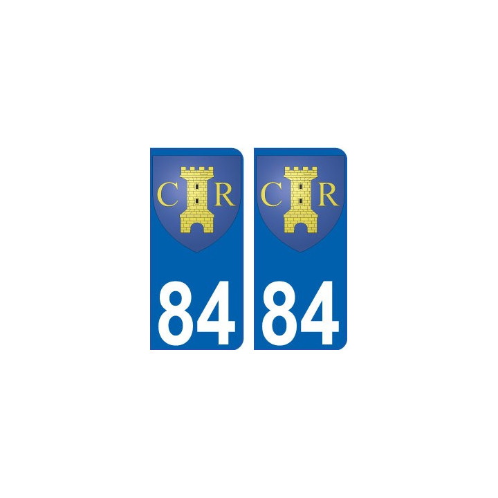 64 Pau sticker plate registration city