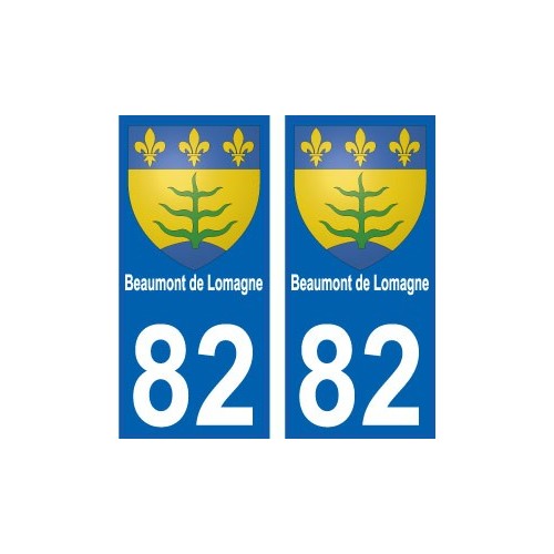 64 Pau sticker plate registration city