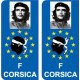 66 Cerdanya sticker adesivo piastra