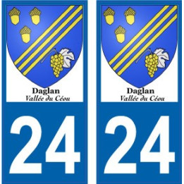64 Pau-aufkleber plakette ez stadt