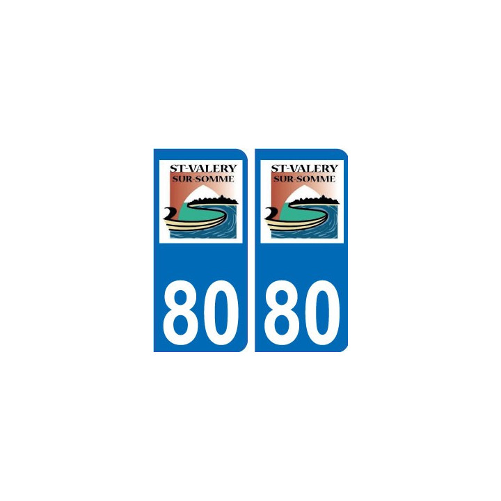 64 Pau logo sticker plate registration city
