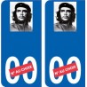 66 Cerdanya sticker adesivo piastra