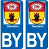 66 Cerdanya sticker adesivo piastra