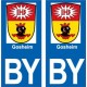 66 Cerdanya sticker sticker plate