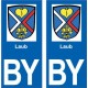 66 Cerdanya sticker adesivo piastra