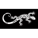 salamandre maori blanc logo 4652 autocollant adhésif sticker