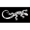 salamandre maori blanc logo 4652 autocollant adhésif sticker