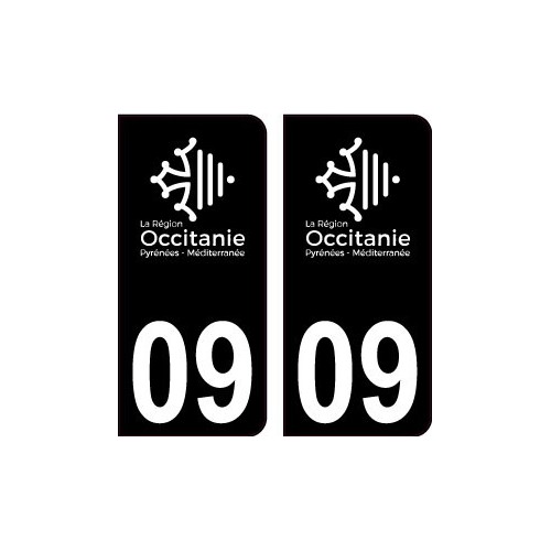 64 Pau logo adesivo piastra di registrazione city