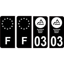64 Pau logotipo de la etiqueta engomada de la placa de registro de la ciudad