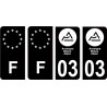 64 Pau-logo aufkleber plakette ez stadt