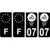 64 Pau-logo aufkleber plakette ez stadt